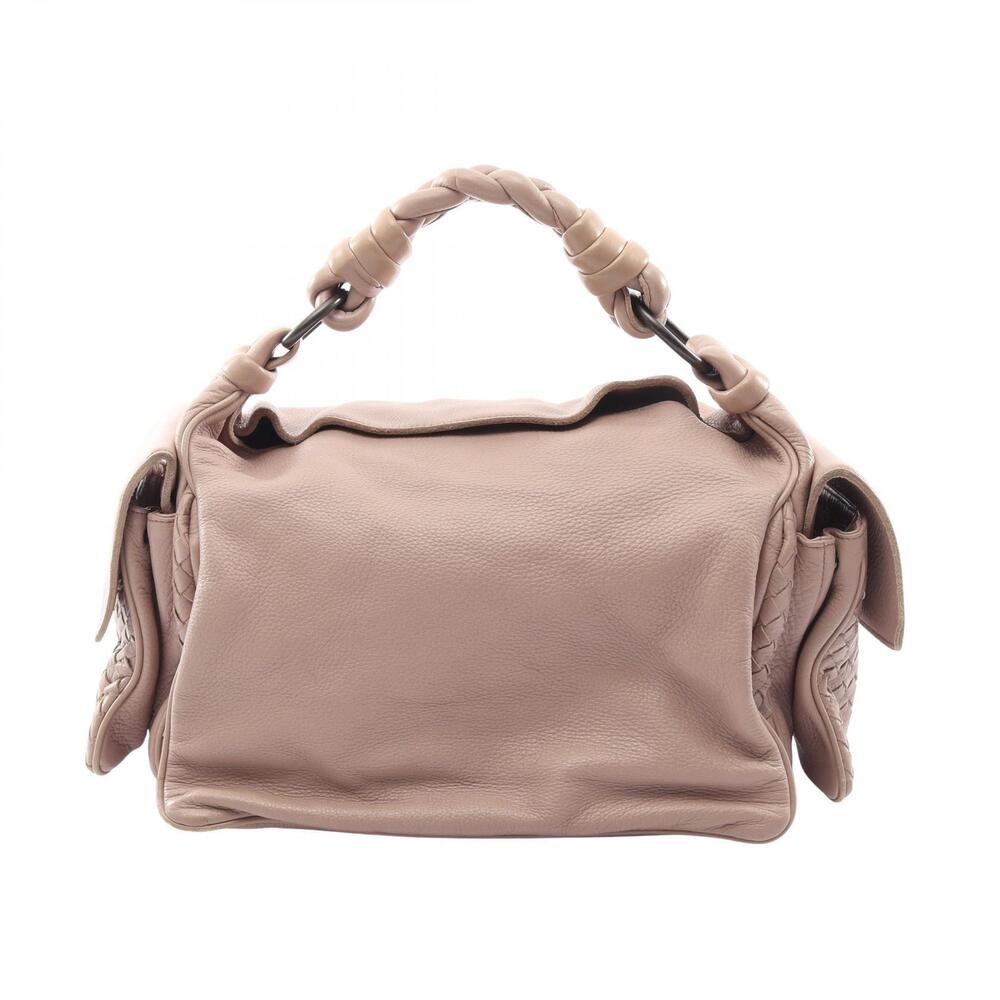 Bottega Veneta Cocker Intrecciato Shoulder Bag Leather Pink